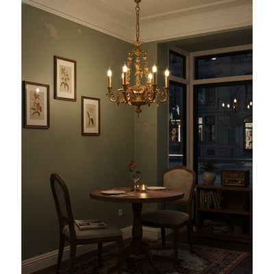 Oriuira Brass Chandelier