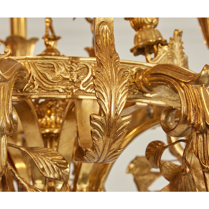 Oriuira Brass Chandelier