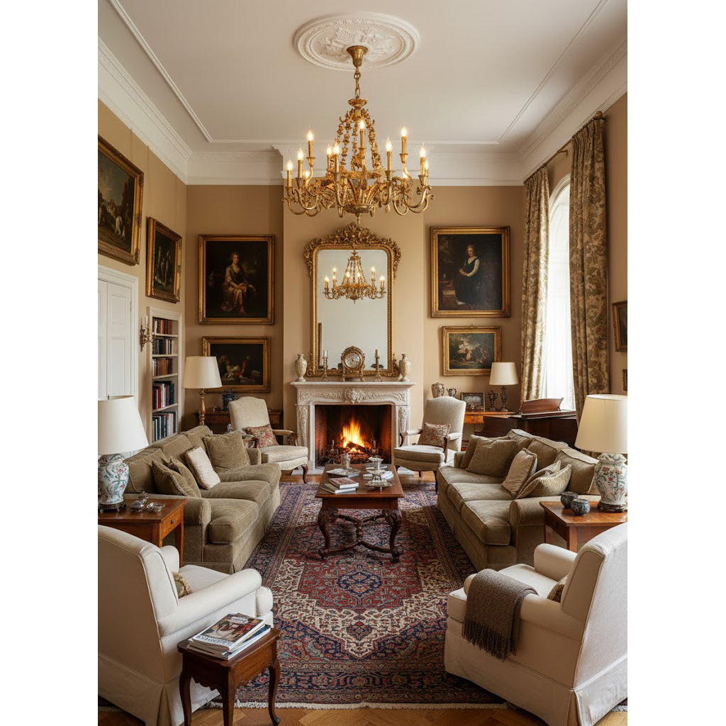 Oriuira Brass Chandelier