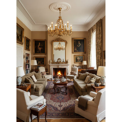 Oriuira Brass Chandelier