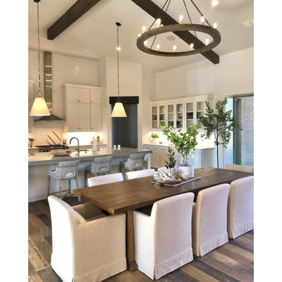 Rinorena Wood Chandelier