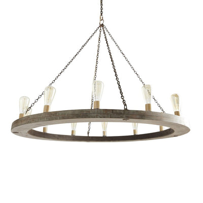 Rinorena Wood Chandelier