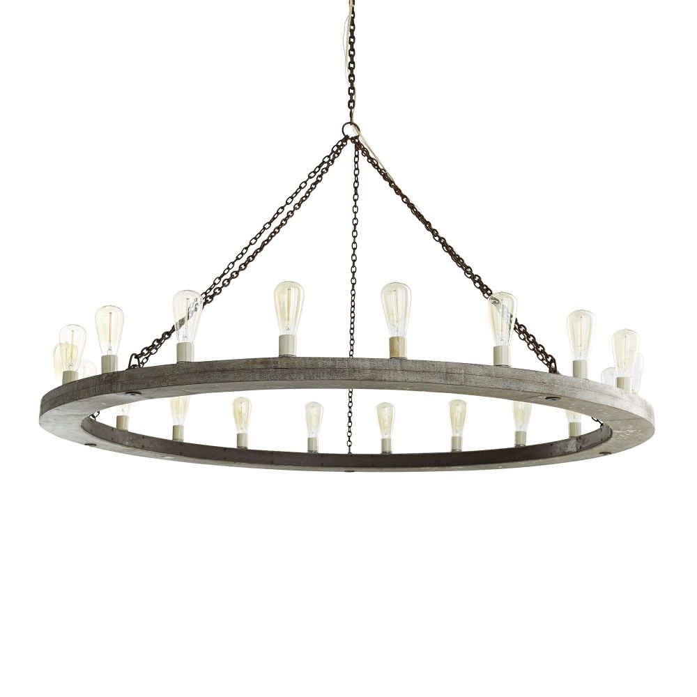 Rinorena Wood Chandelier