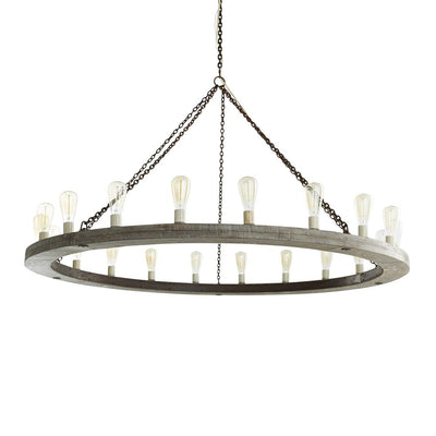 Rinorena Wood Chandelier
