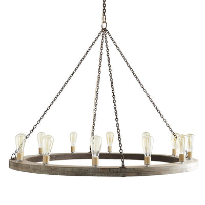 Rinorena Wood Chandelier