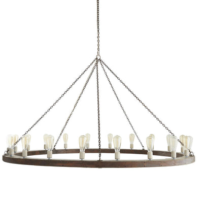 Rinorena Wood Chandelier