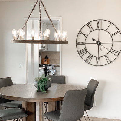 Rinorena Wood Chandelier