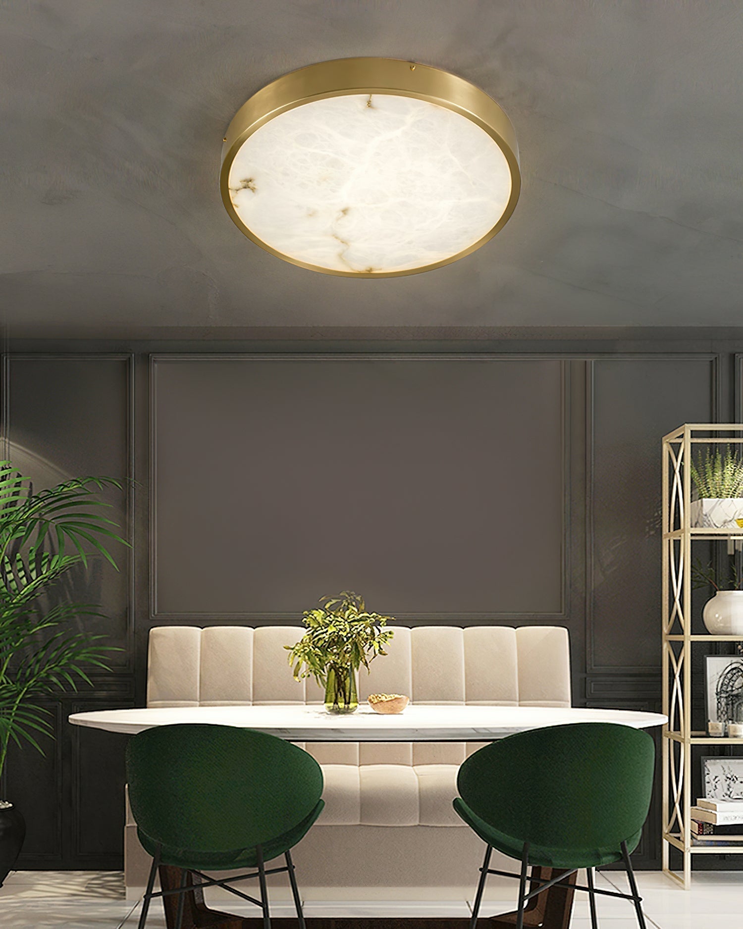 Nivaora Alabaster Ceiling Light