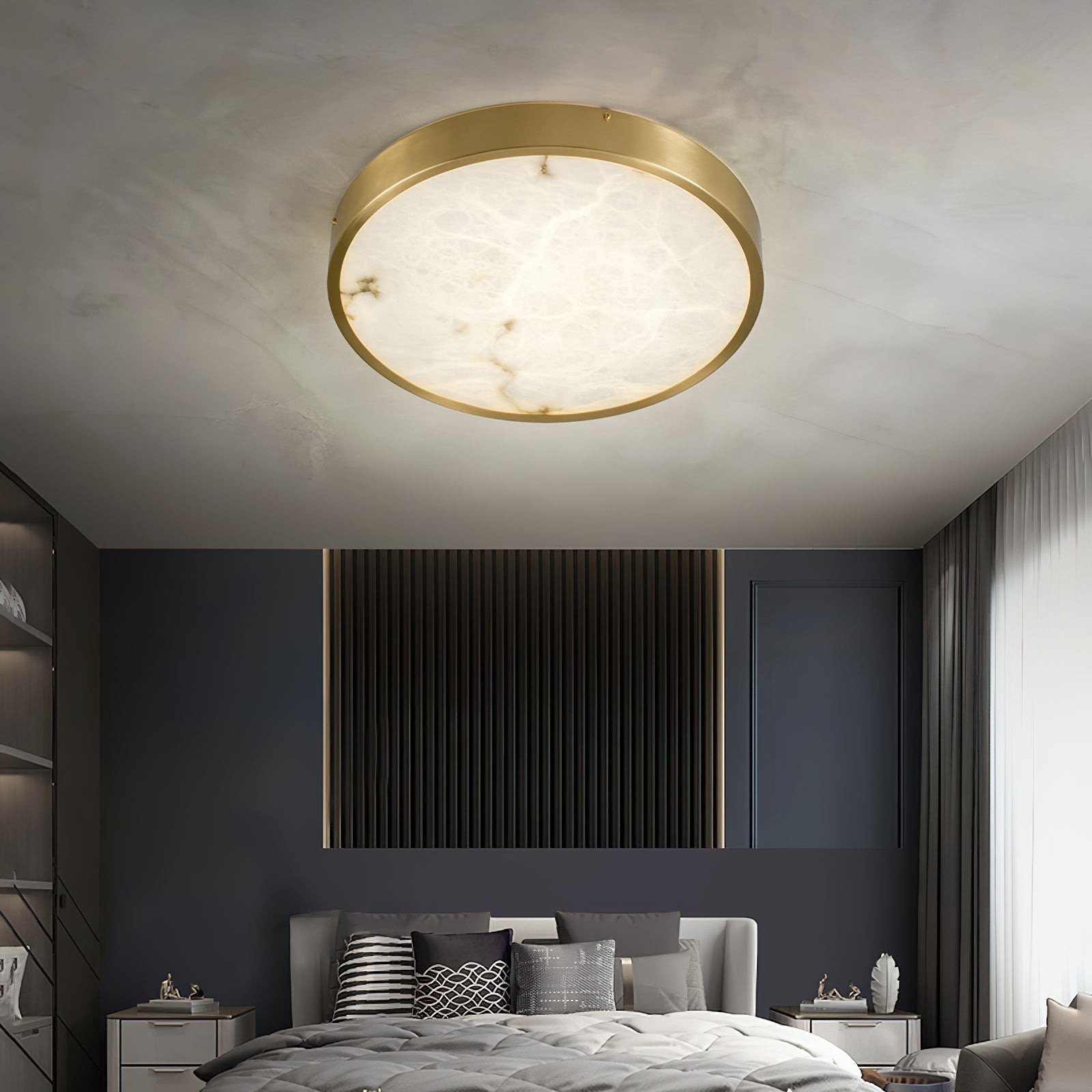 Nivaora Alabaster Ceiling Light