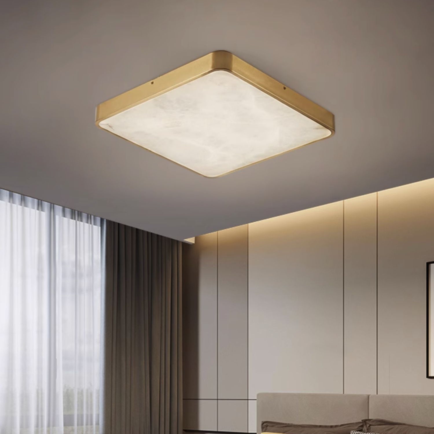 Nivaora Alabaster Ceiling Light