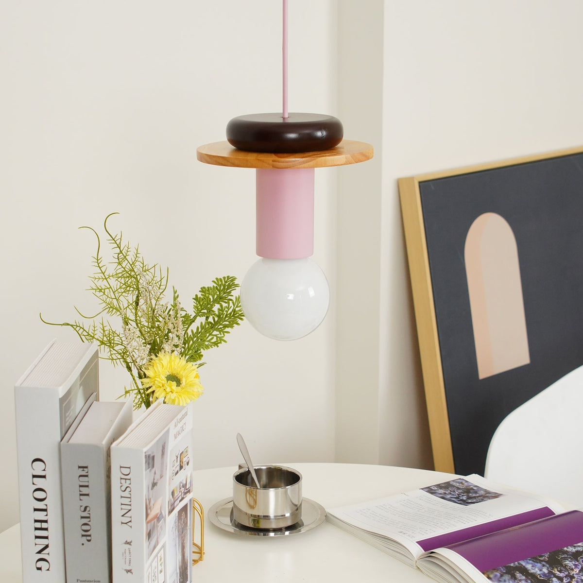 Gram Modern Wood Pendant Light