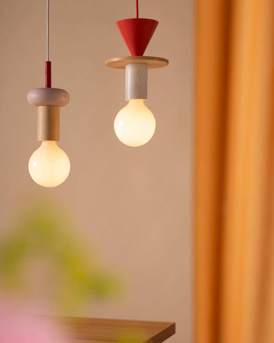 Gram Modern Wood Pendant Light