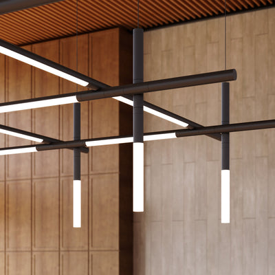 Geometric Minimalist Acrylic Pendant Light