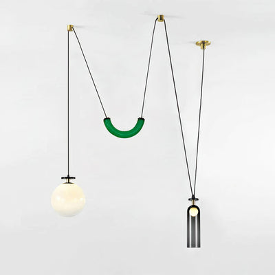 Cirorira Chandelier Geometric Shape Art