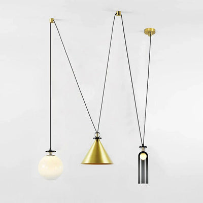 Cirorira Chandelier Geometric Shape Art