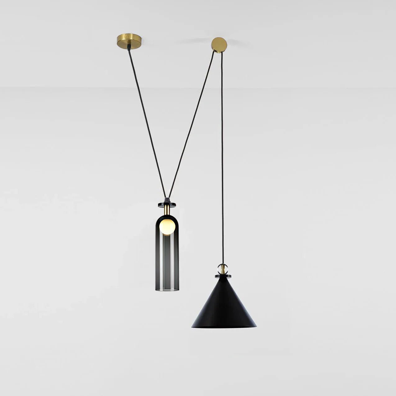 Cirorira Chandelier Geometric Shape Art