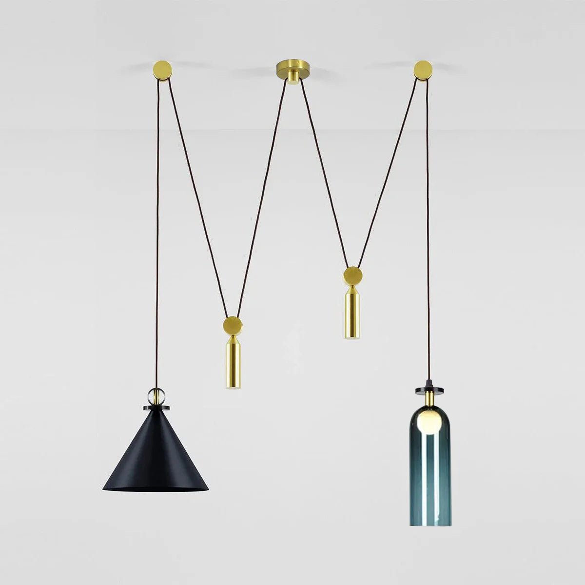 Cirorira Chandelier Geometric Shape Art