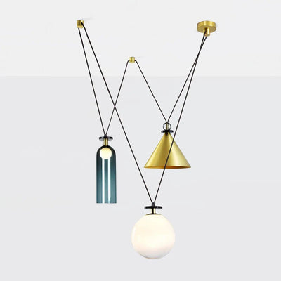 Cirorira Chandelier Geometric Shape Art