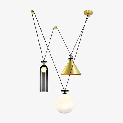 Cirorira Chandelier Geometric Shape Art