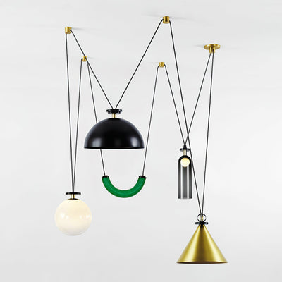 Cirorira Chandelier Geometric Shape Art