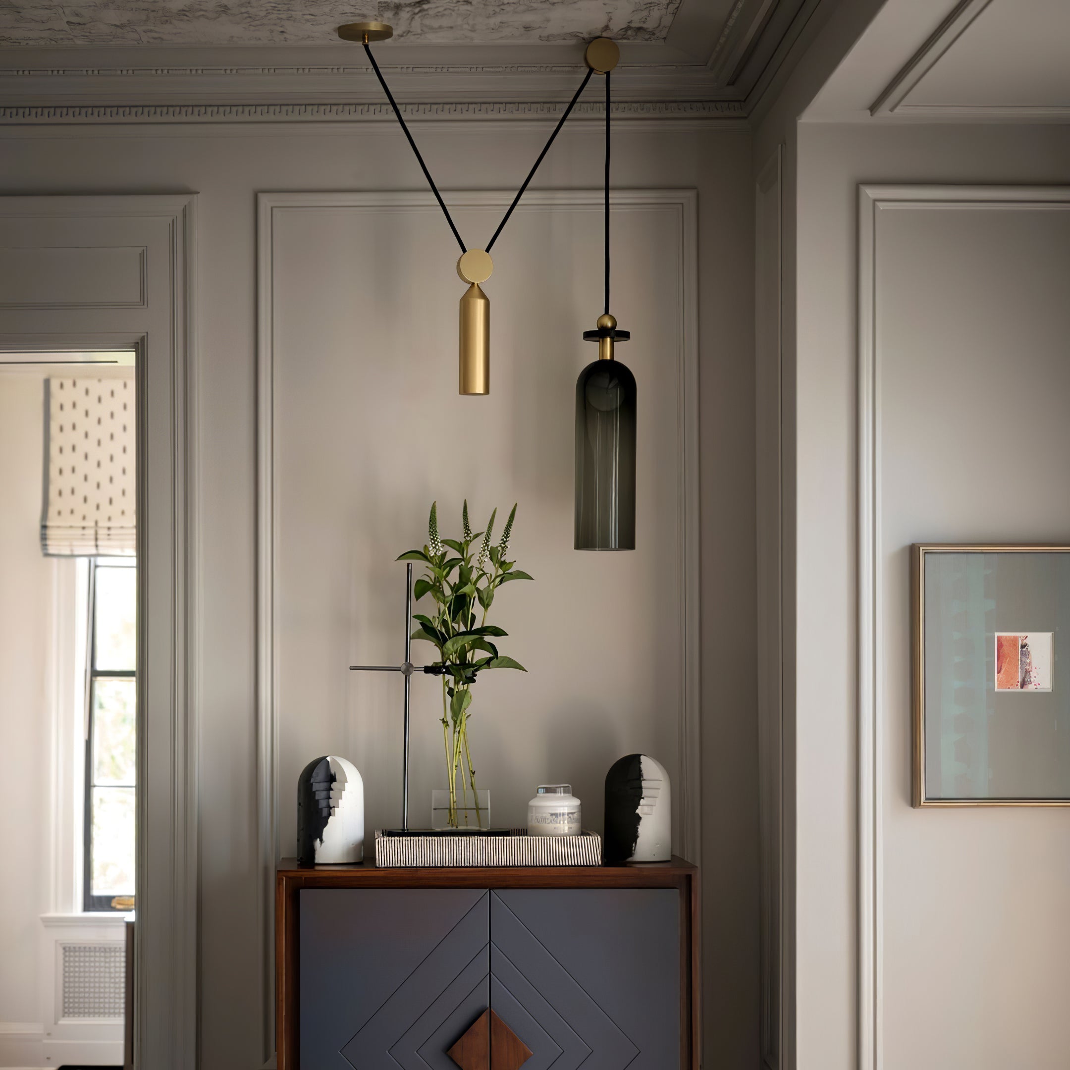 Cirorira Chandelier Geometric Shape Art
