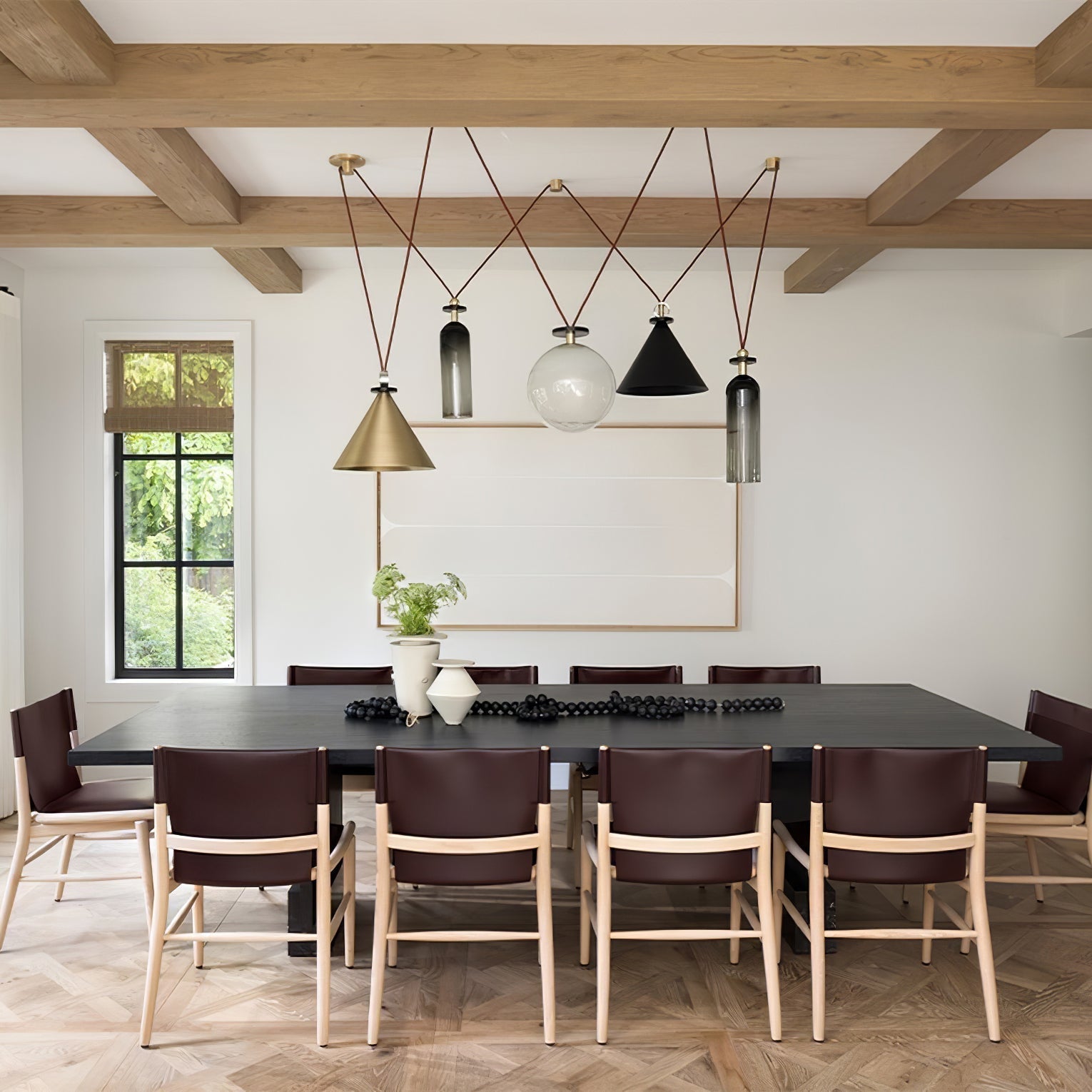 Cirorira Chandelier Geometric Shape Art