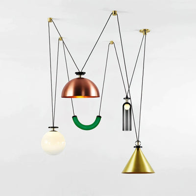 Cirorira Chandelier Geometric Shape Art