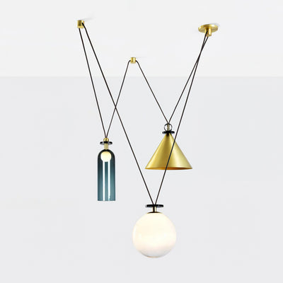 Cirorira Chandelier Geometric Shape Art