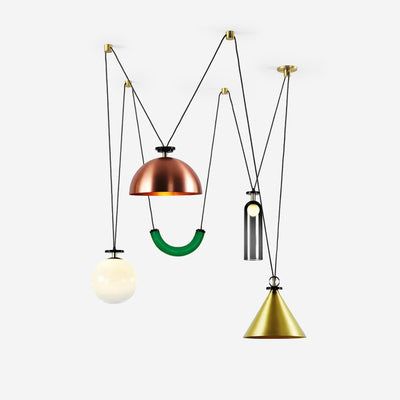 Cirorira Chandelier Geometric Shape Art