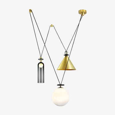Cirorira Chandelier Geometric Shape Art