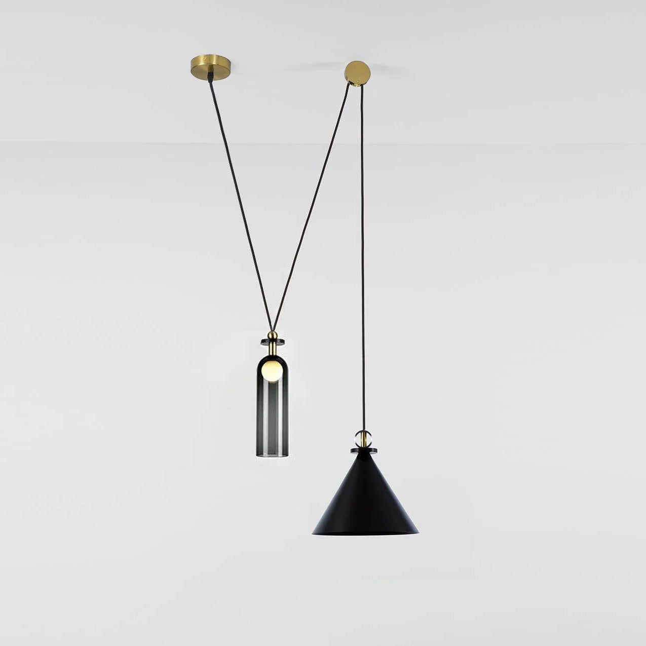 Cirorira Chandelier Geometric Shape Art