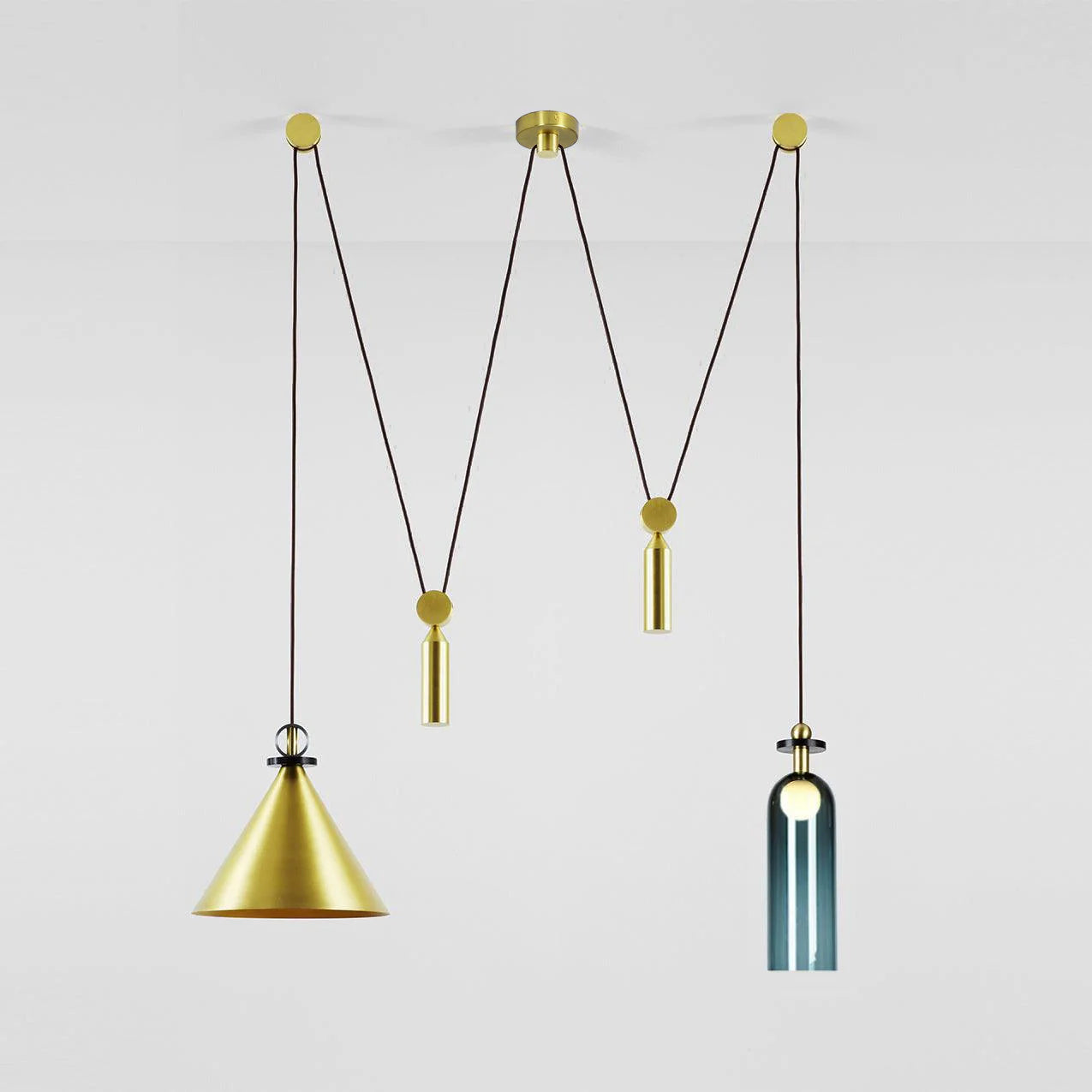 Cirorira Chandelier Geometric Shape Art