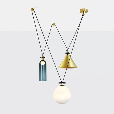 Cirorira Chandelier Geometric Shape Art