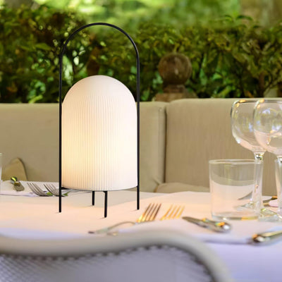Firaie Glass Minimalist Table Lamp
