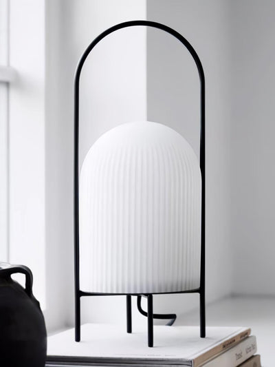 Firaie Glass Minimalist Table Lamp