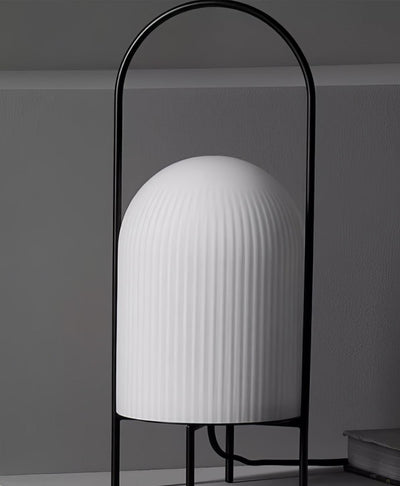 Firaie Glass Minimalist Table Lamp