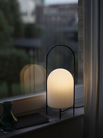 Firaie Glass Minimalist Table Lamp
