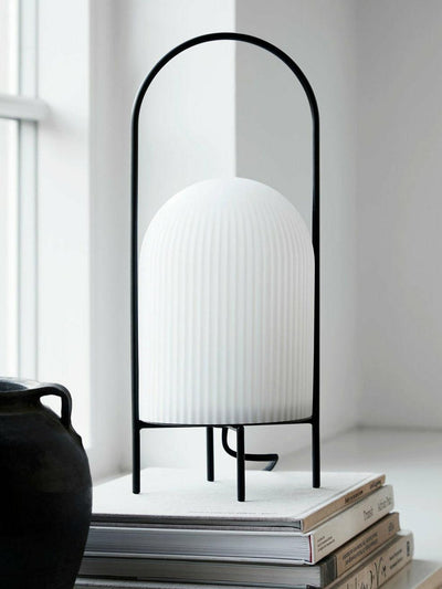 Firaie Glass Minimalist Table Lamp