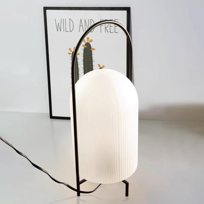 Firaie Glass Minimalist Table Lamp