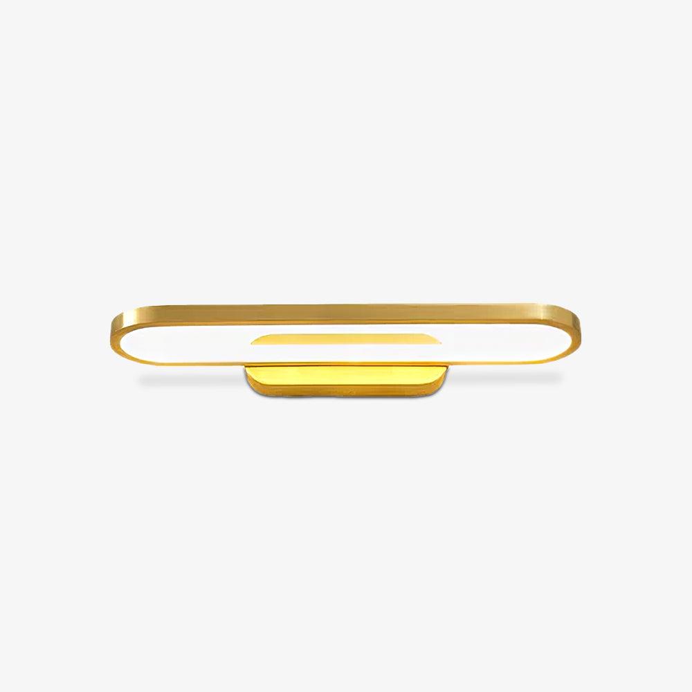 Casaraya Modern Minimalist LED Brass Wall Light