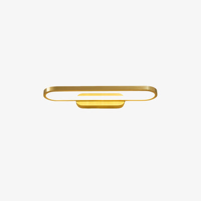 Casaraya Modern Minimalist LED Brass Wall Light