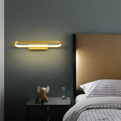 Casaraya Modern Minimalist LED Brass Wall Light