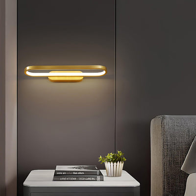 Casaraya Modern Minimalist LED Brass Wall Light