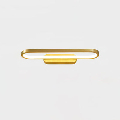 Casaraya Modern Minimalist LED Brass Wall Light