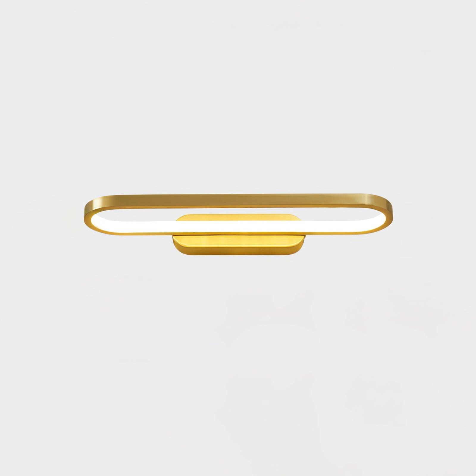 Casaraya Modern Minimalist LED Brass Wall Light