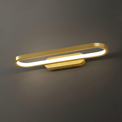 Casaraya Modern Minimalist LED Brass Wall Light