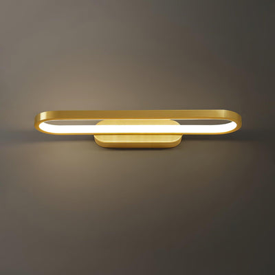 Casaraya Modern Minimalist LED Brass Wall Light