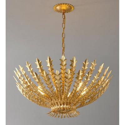 Lumuira Luxurious Gilded Acanthus Chandelier