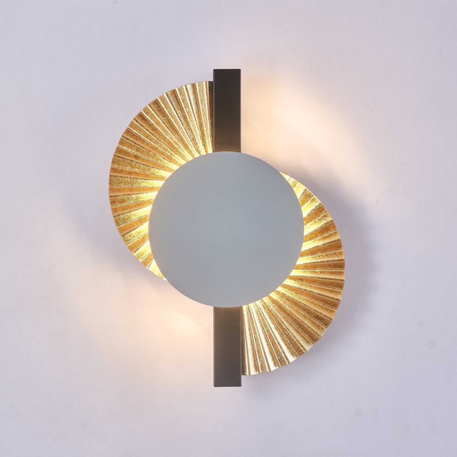 Arbordale Gilded Fan Wall Lamp
