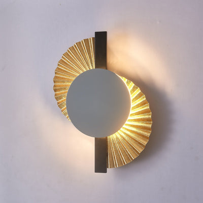 Arbordale Gilded Fan Wall Lamp